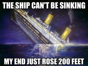 Titanic optimistic passengers