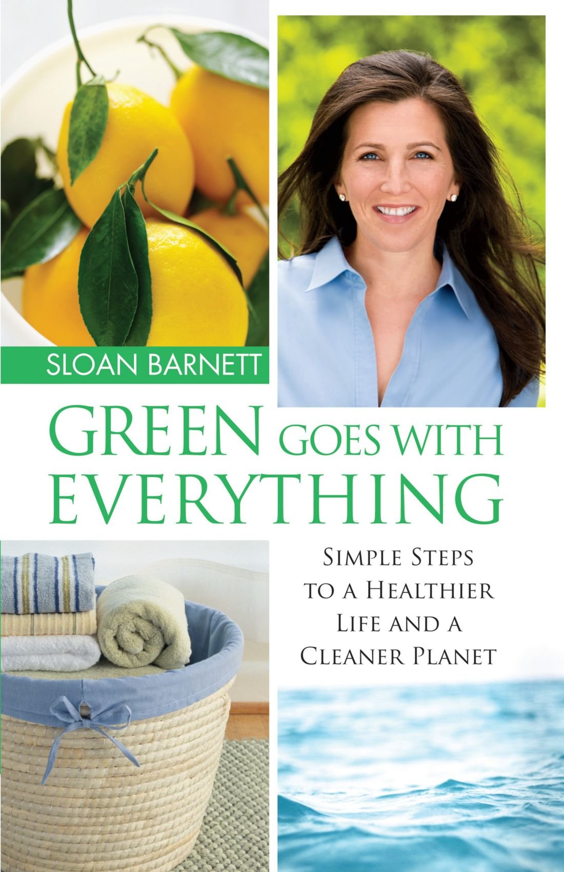 book cover: Green goes with Everything, Sloan Barnett