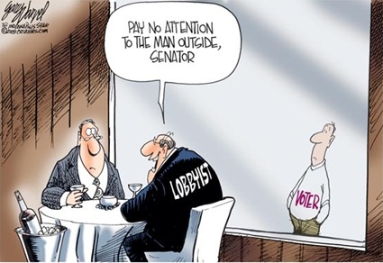 cartoon: Lobbyist