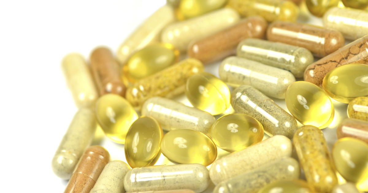 herbal supplement caplets