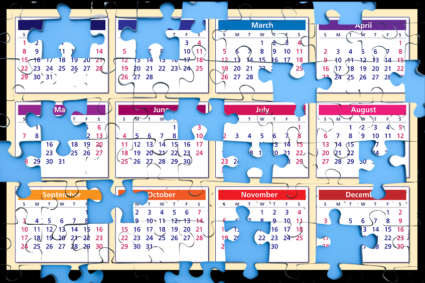 Calendar Jigsaw Puzzle